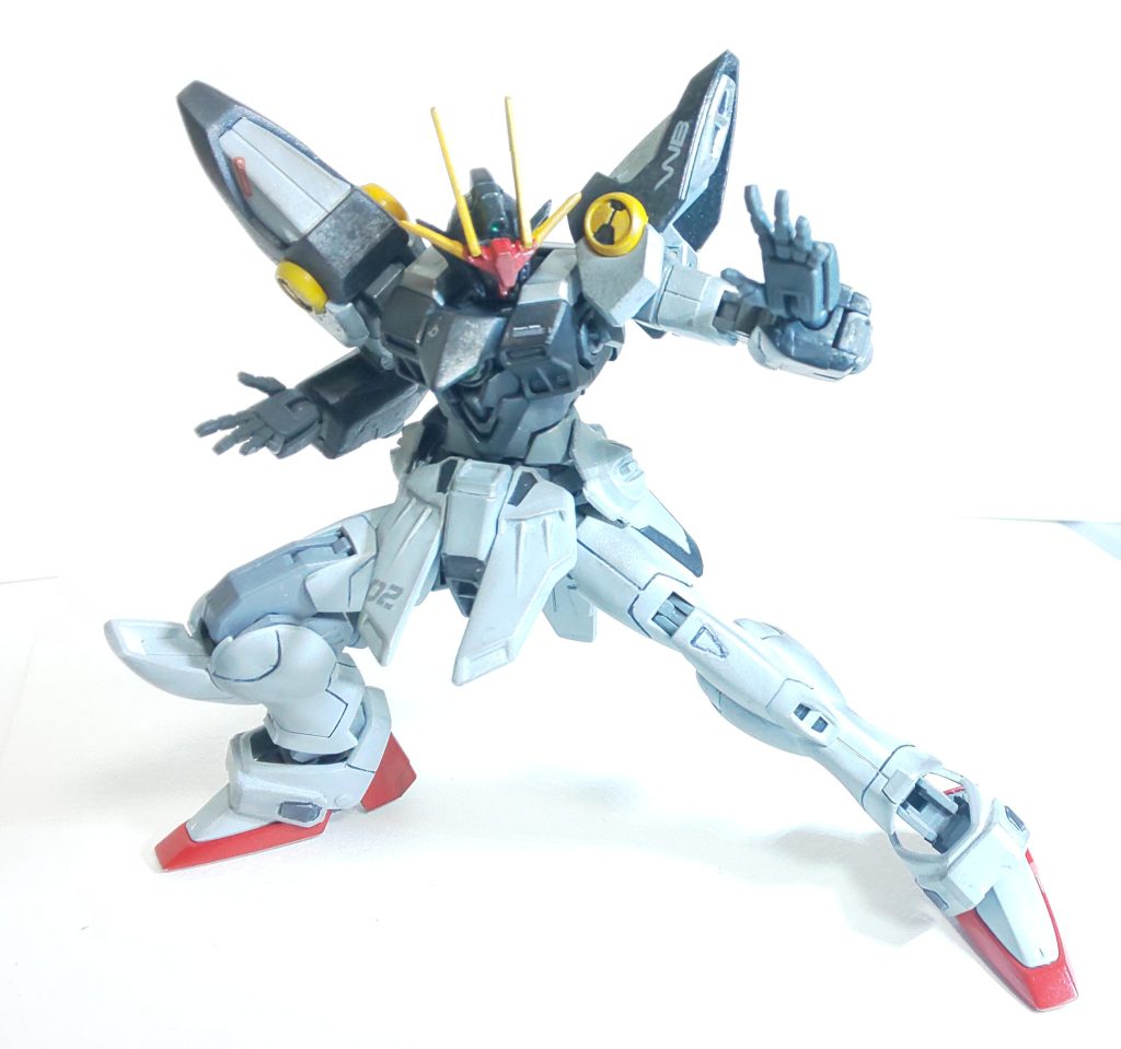 ウイングブレイクシステムを使うことで、ウイングパーツやシールド・ライフルをパージ、バード形態への変形が不可能にあるが、接近性能が大幅に上がる。