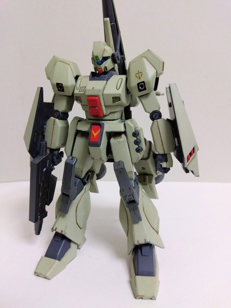 HGUCのジェガンノーマルタイプF91Ver.を使用しました。