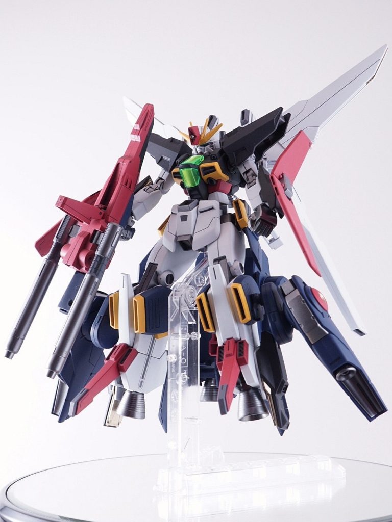 素の状態。カラーリングはダブルエックス+Gファルコンをイメージした配色にしてあります。