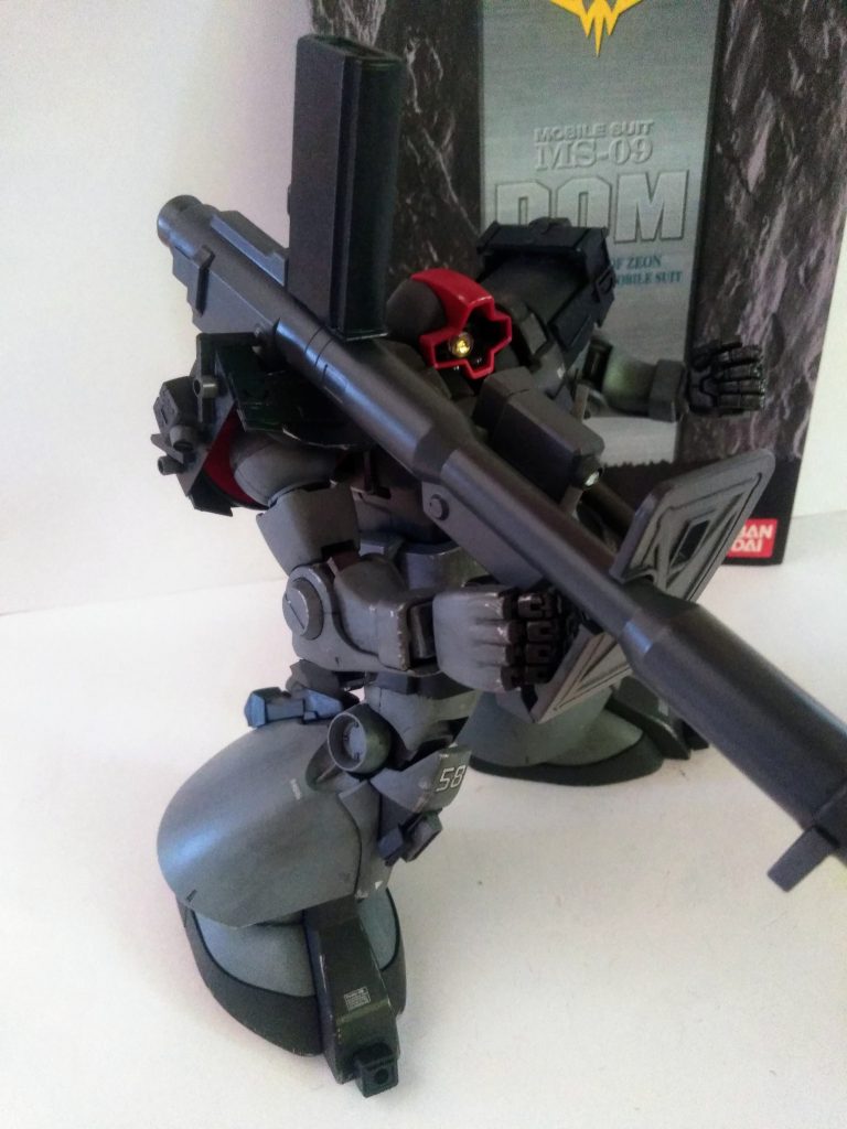 ｢モノアイなど光学・センサー系｣は最新モジュールと云うことで黄色にしてみました😤｢ジェネレーター関係｣も最新機構のモノを積載 😂　　　　　　　　　　　　　　　　　　　　｢スラスター等｣も外付けにして、出力アップを計ります😏