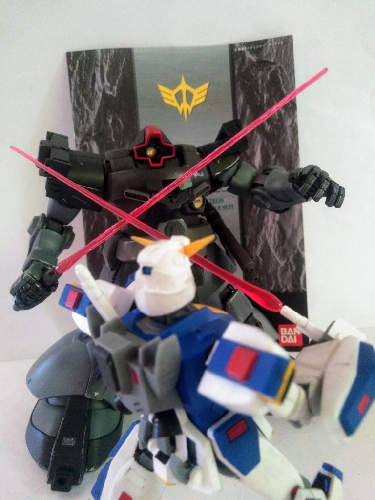 ｢スーパーファミコン版｣で｢フォーミュラ ガンダム  F91｣と云うタイトルが在りました🧐ソレ関係のイメージ画にこんなシチュエーションがあったかな😍