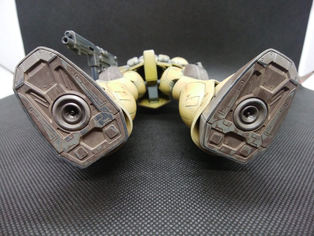 安心してください!剥げてます!w  J型なんでバーニアどうしようかとも思いましたが、メインバーニアだけだと流石に推力不足かなと...