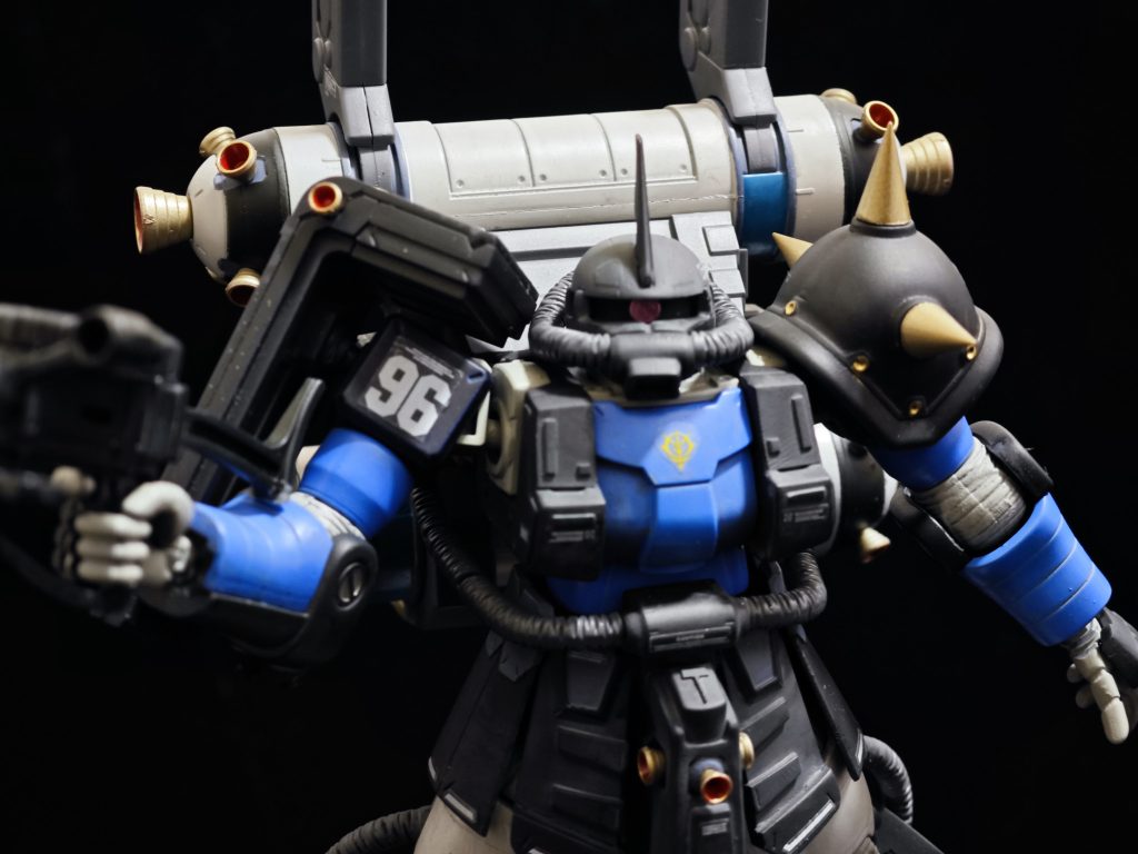 サイコ・ザク 黒い三連星仕様–5枚目/制作者:umecyo