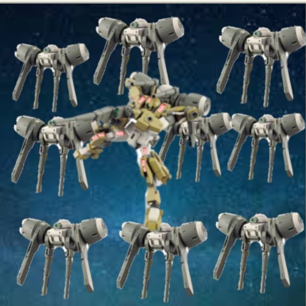 絶対作らないデミバーディングガンダム