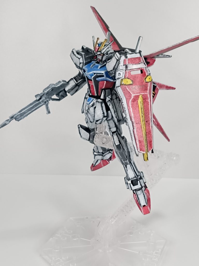 エールストライカーを装備して。