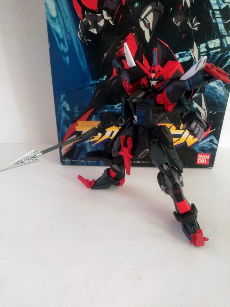 まっ、似ていないのは何時もの事なので　　　　　此のまま逝きます😆　　　　　　　　　　　　『鉄火饅 絵美流』をご存知の方も多々いらっしゃると存じます🧐｢テック ランサー｣　　　　　　　　　　　　　　　　｢鉄火饅｣のメイン武装が槍主体で統一されているのがホント好き💗 OVAは違うけど・・😔💨