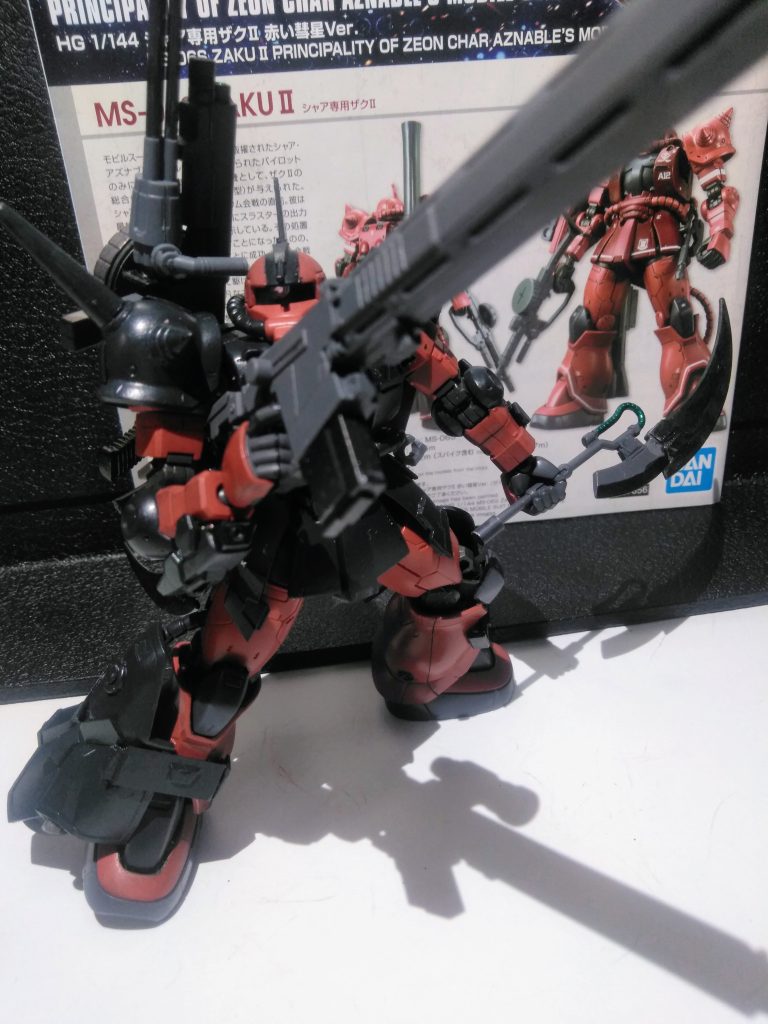 ハイ。《専用ヒートアックス》　　　　　　　　　　　　常々ヒートホークの小ぢんまりさが不満でしたので大型化です😂　　　　　　　　　　　　　　　なのでホーク→アックスと為ります🧐