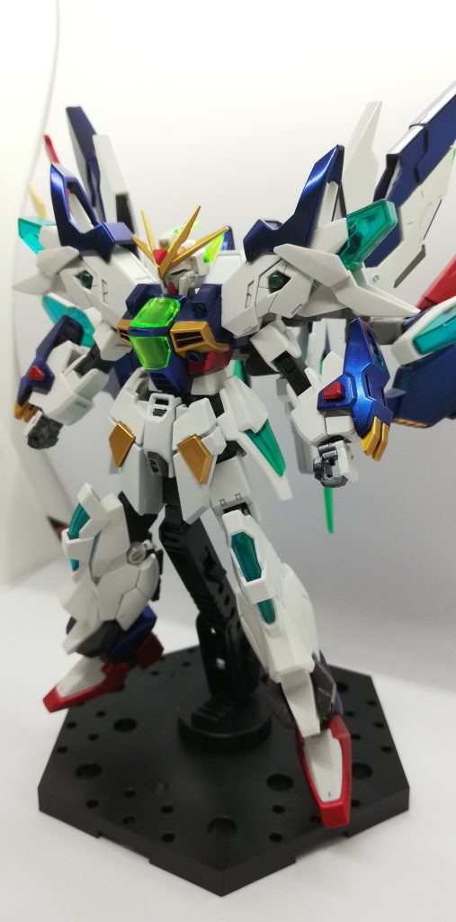 昔に制作した改造ガンプラ第1弾  ザルバートガンダム–2枚目/制作者：リチウムイオン