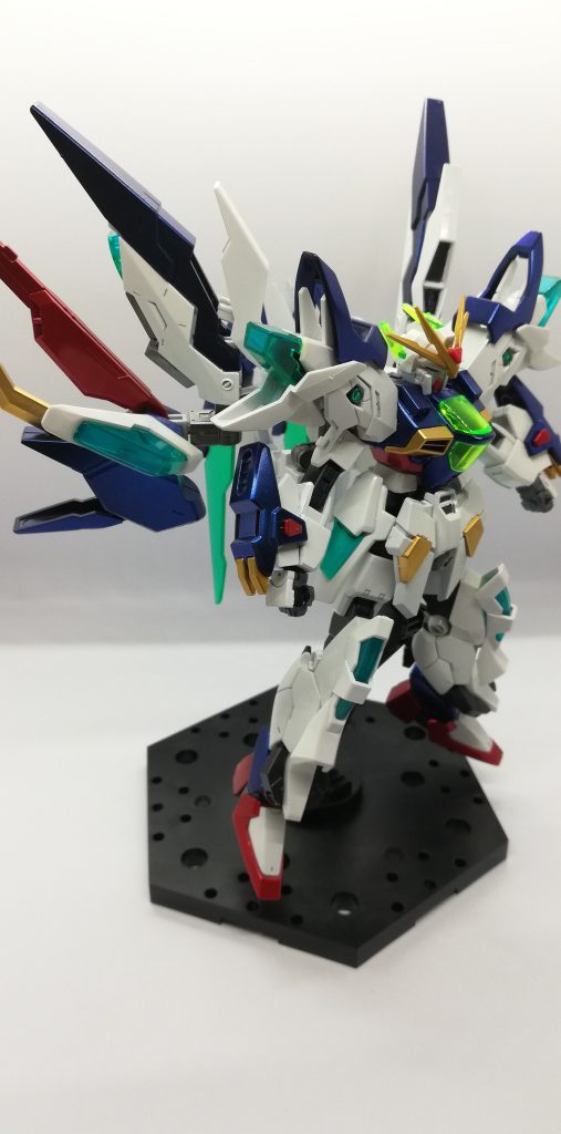 昔に制作した改造ガンプラ第1弾  ザルバートガンダム–3枚目/制作者：リチウムイオン