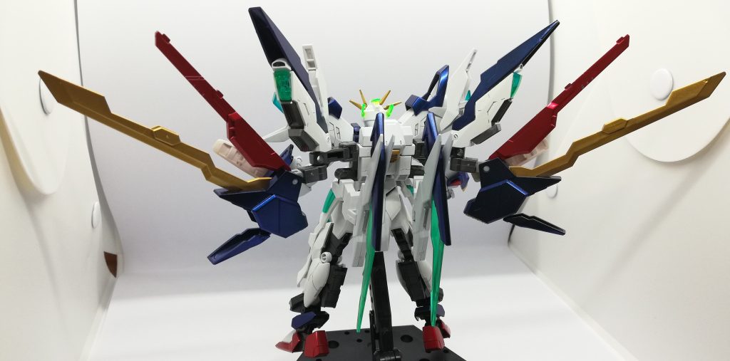 昔に制作した改造ガンプラ第1弾  ザルバートガンダム–5枚目/制作者：リチウムイオン