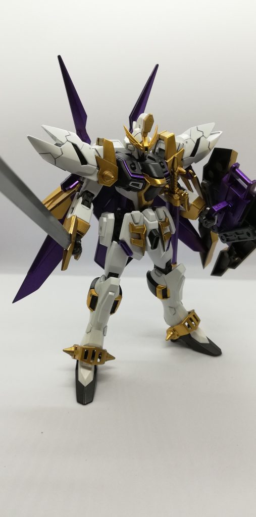 昔に制作した改造ガンプラ第2弾  ジャスティスロードナイト–5枚目/制作者：リチウムイオン