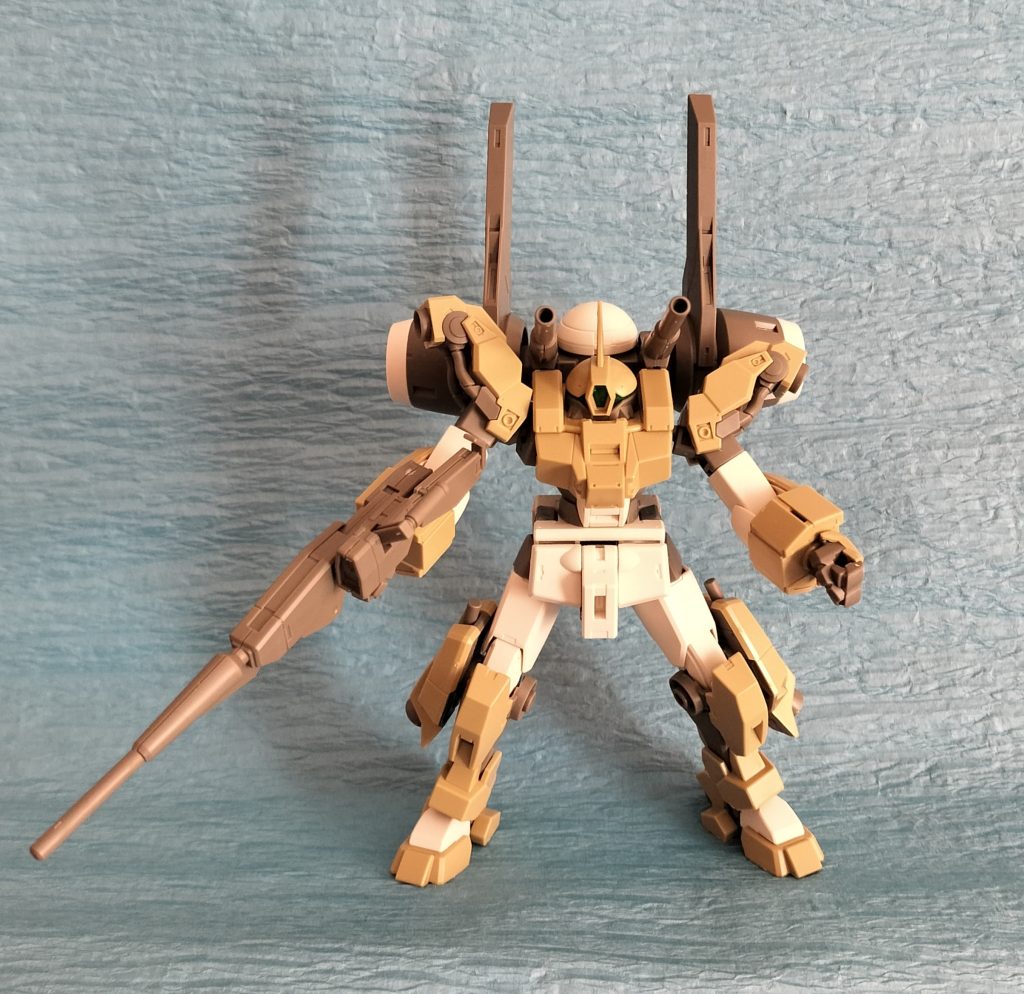 デミバーディング。合わせ目も出ず、良いものです。上のキャノンは、ヴェスバー的にも使えるかと思ってたけど出来なかった。