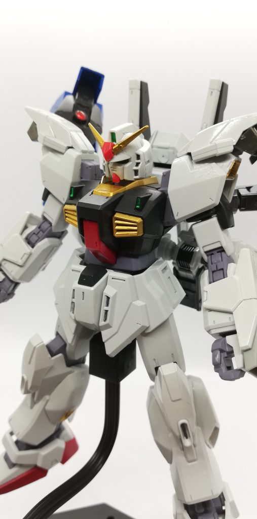 昔に制作した改造ガンプラ第6弾 スーパーガンダムオーバーエクステンド–4枚目/制作者：リチウムイオン