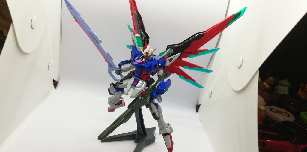 昔に制作した改造ガンプラ第9弾 デスティニーガンダムリベレイター–5枚目/制作者：リチウムイオン