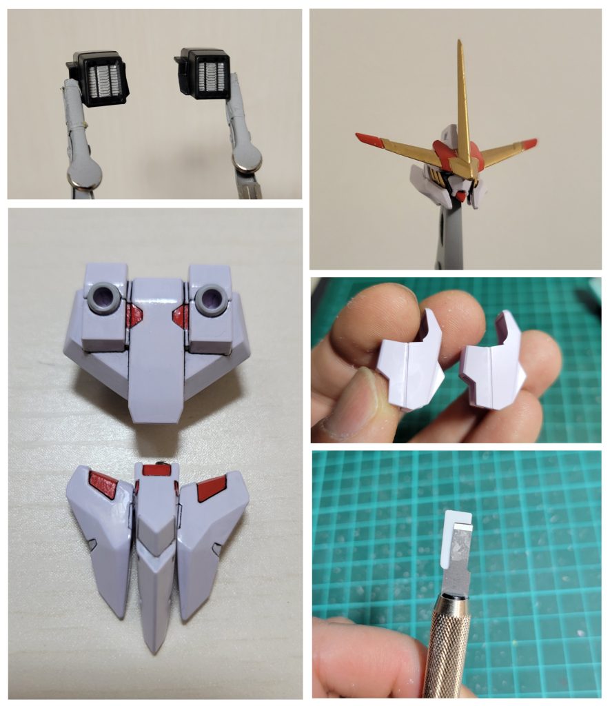 そのほか、残してた写真を何枚か。段落ちモールドは、自作工具でやったっけ。