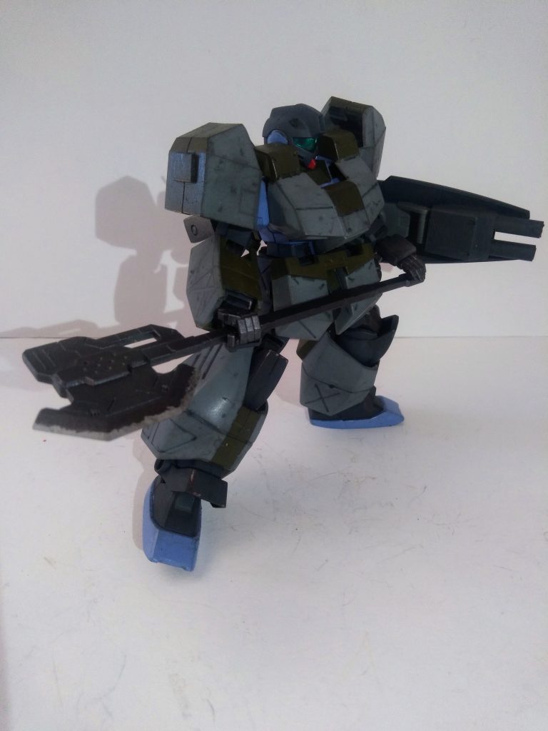 でも、お構い無しに「大型バトルアックスにて攻撃するゾ❗」の図🤣 重質量兵器が無くちゃモチベがダウン⤵️⤵️