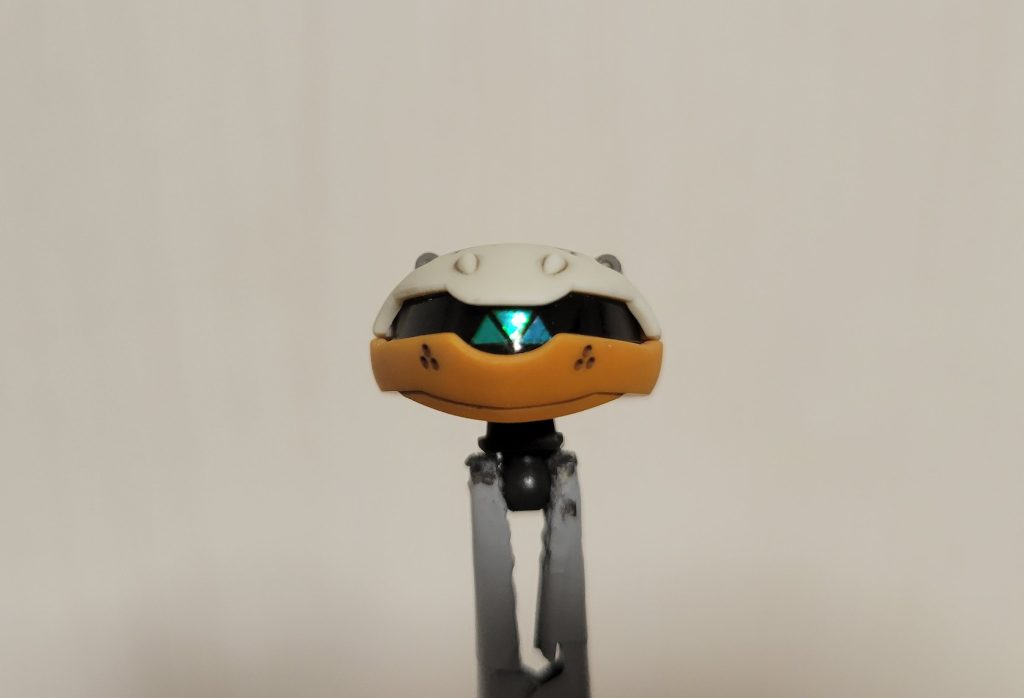 モノアイレール部分のパーツなくしてレジンで作りました。大変だったな…(;-Д-)