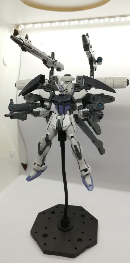 昔に制作した改造ガンプラ第18弾  ストライクガンダム アサルトシューター–2枚目/制作者：リチウムイオン