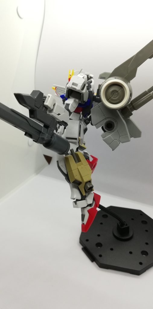 昔に制作した改造ガンプラ第19弾 ストライクガンダム ハイマニューバ–3枚目/制作者：リチウムイオン
