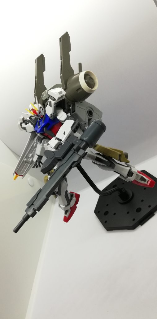 昔に制作した改造ガンプラ第19弾 ストライクガンダム ハイマニューバ–2枚目/制作者：リチウムイオン
