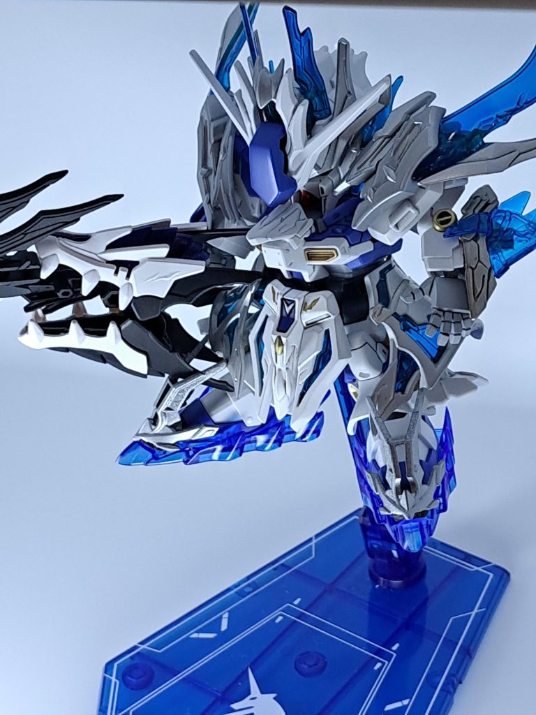 ファンネルなしです。わかりにくいのですが、ふくらはぎの横にも別パーツつけてます。