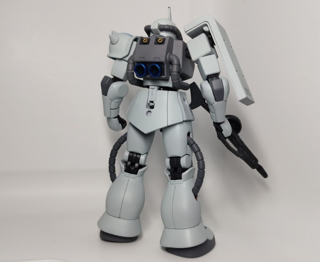 バーニアは、メタリックブルーにしてみました