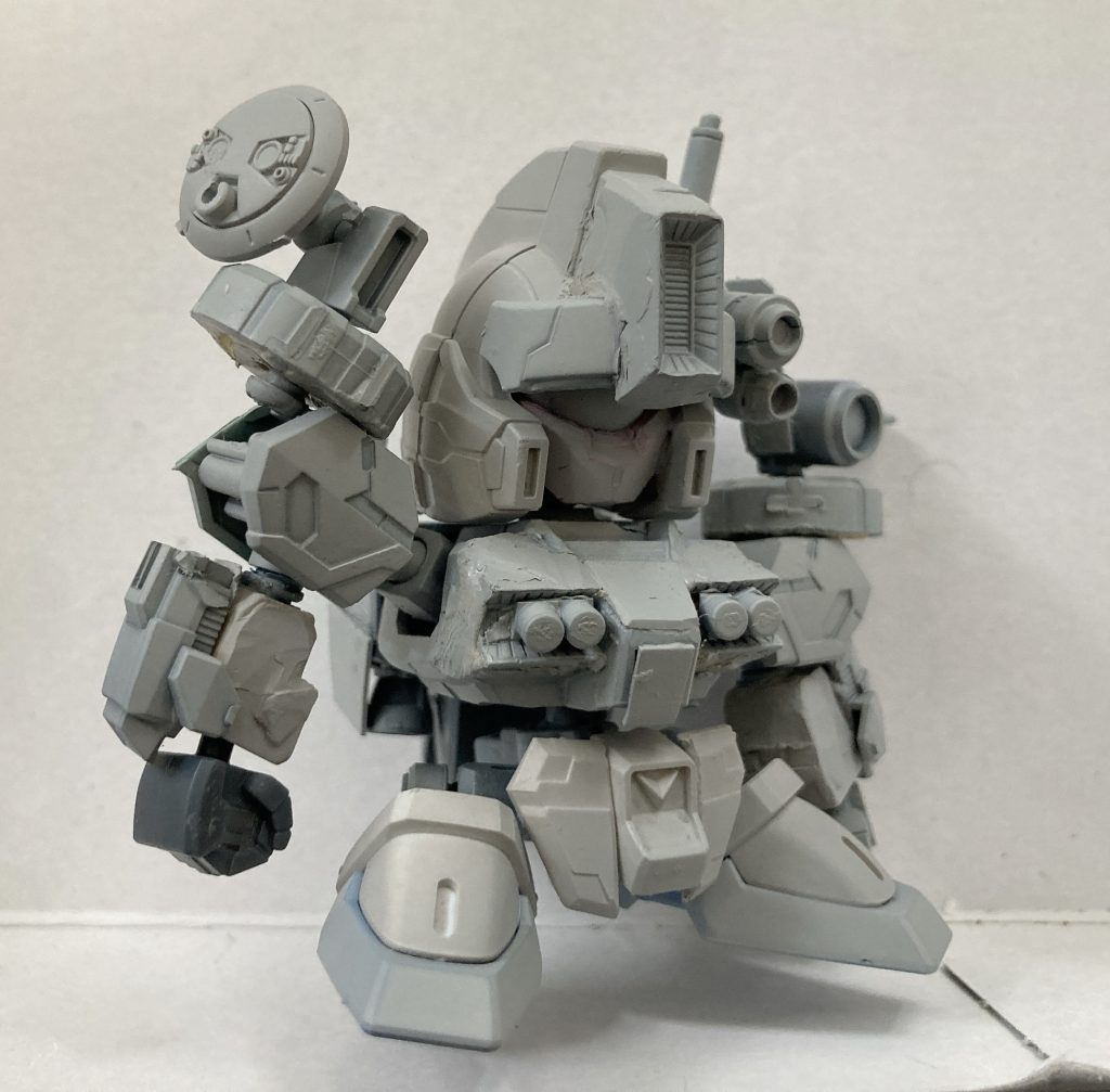 サフ後これから表面処理して仕上げてます