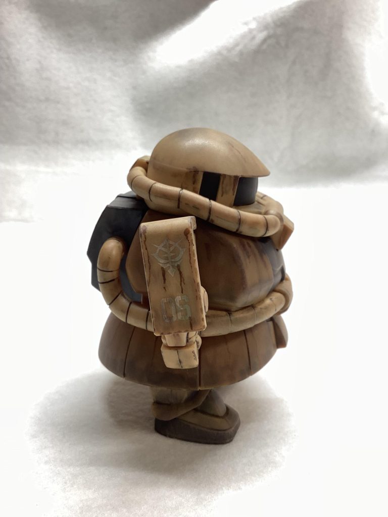 エクシードモデル　ザク(デザートカラー)–4枚目/制作者：りゅあり