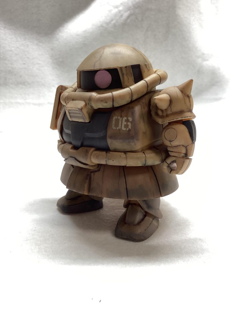 エクシードモデル　ザク(デザートカラー)–3枚目/制作者：りゅあり