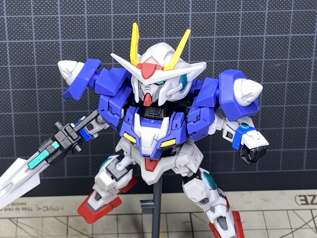 HGダブルオーの箱絵イメージ