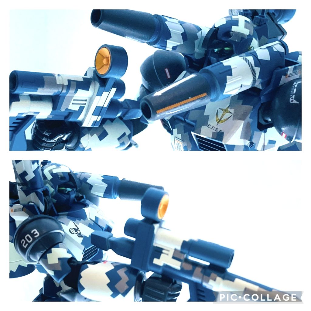 ビームライフルの射程は設定だと30km！目視無理でしょ！と思ったのでレドームを