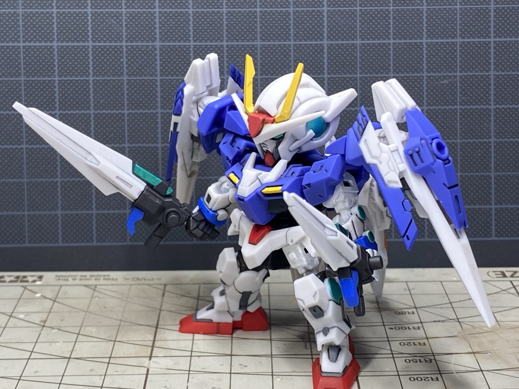 モールドが細かく入っているので、今回はデカール無しにしました。