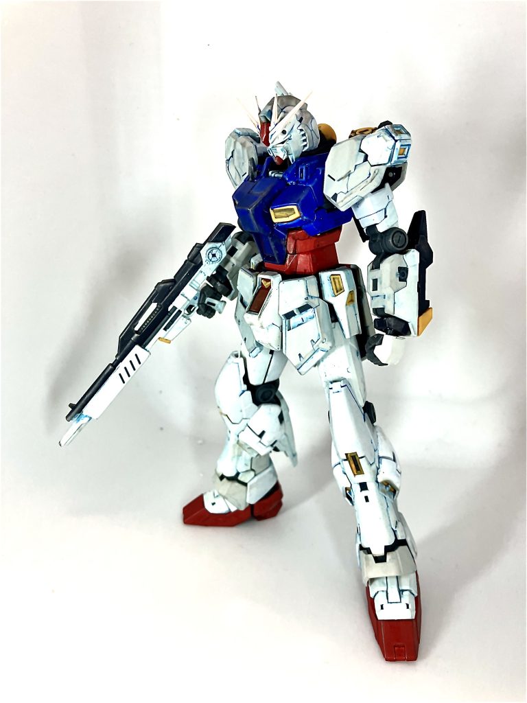 RGなので特にいじるべき所もありません。カラーリングだけ変えてみました。　題して「シャアにプレッシャーを与えるカラー」