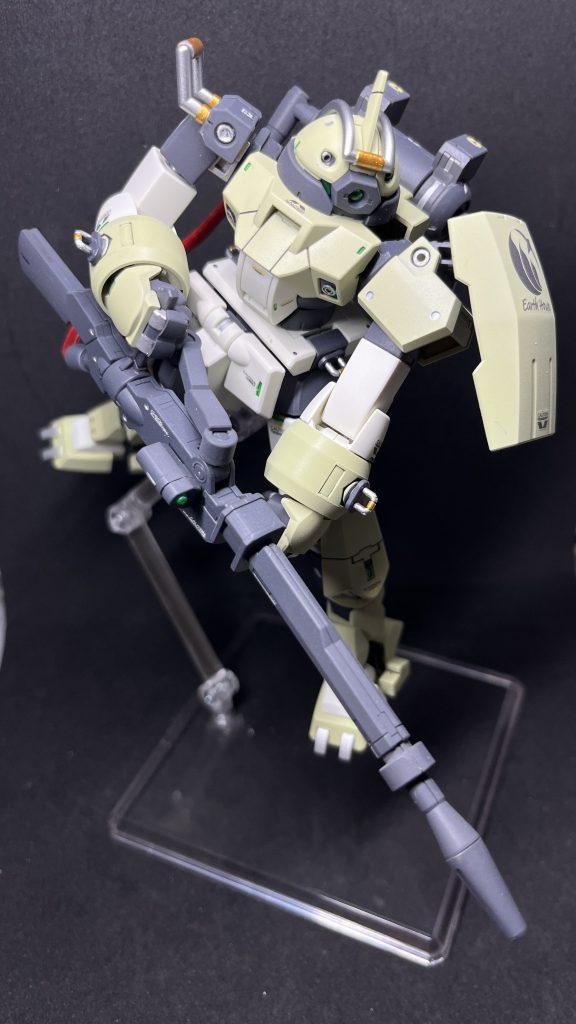 射撃ポーズです、