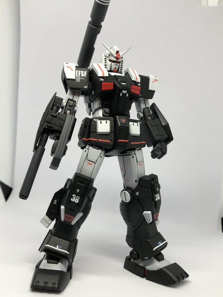 フルアーマーガンダム(プロトタイプ塗装)–3枚目/制作者：P太郎