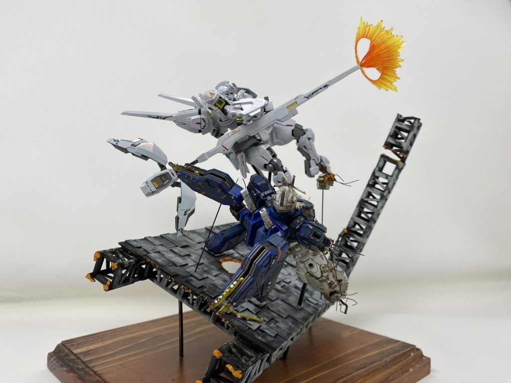 迎撃　ガンダムキャリバーン–2枚目/制作者：@crimsonkiss_hob