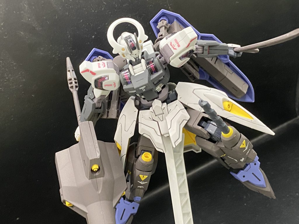 そしてドリル二ー!この機体で近接を挑まれるとグエルにしろマクギリスにしろ苦戦は必至!