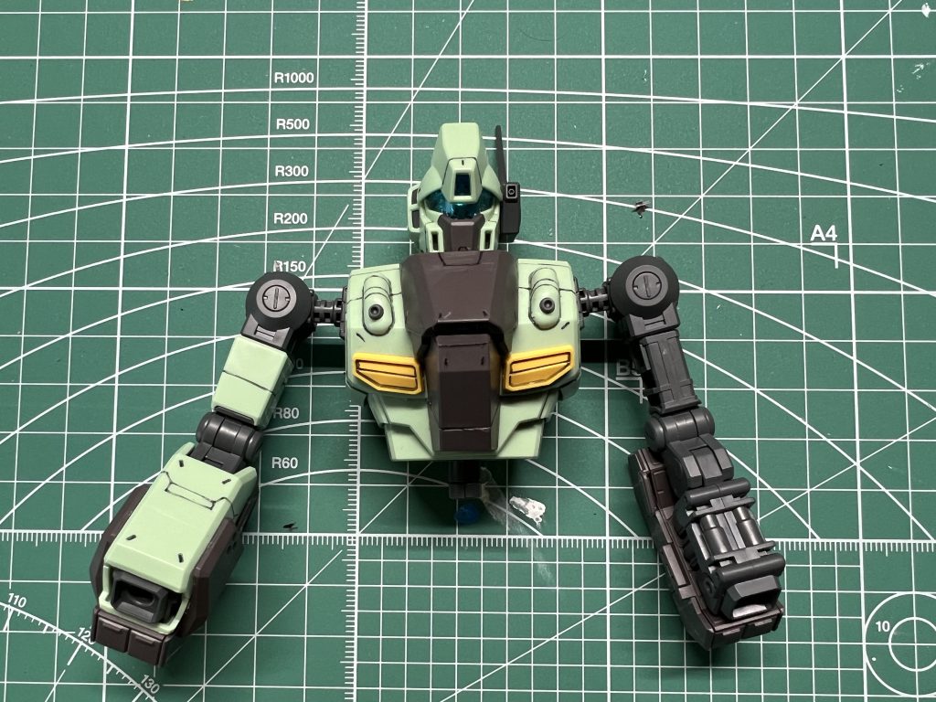 上半身途中経過