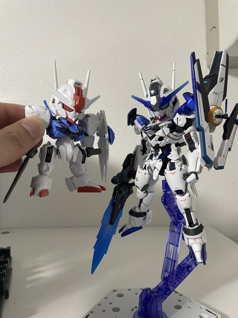 元キットとの比較。随分変わりました。