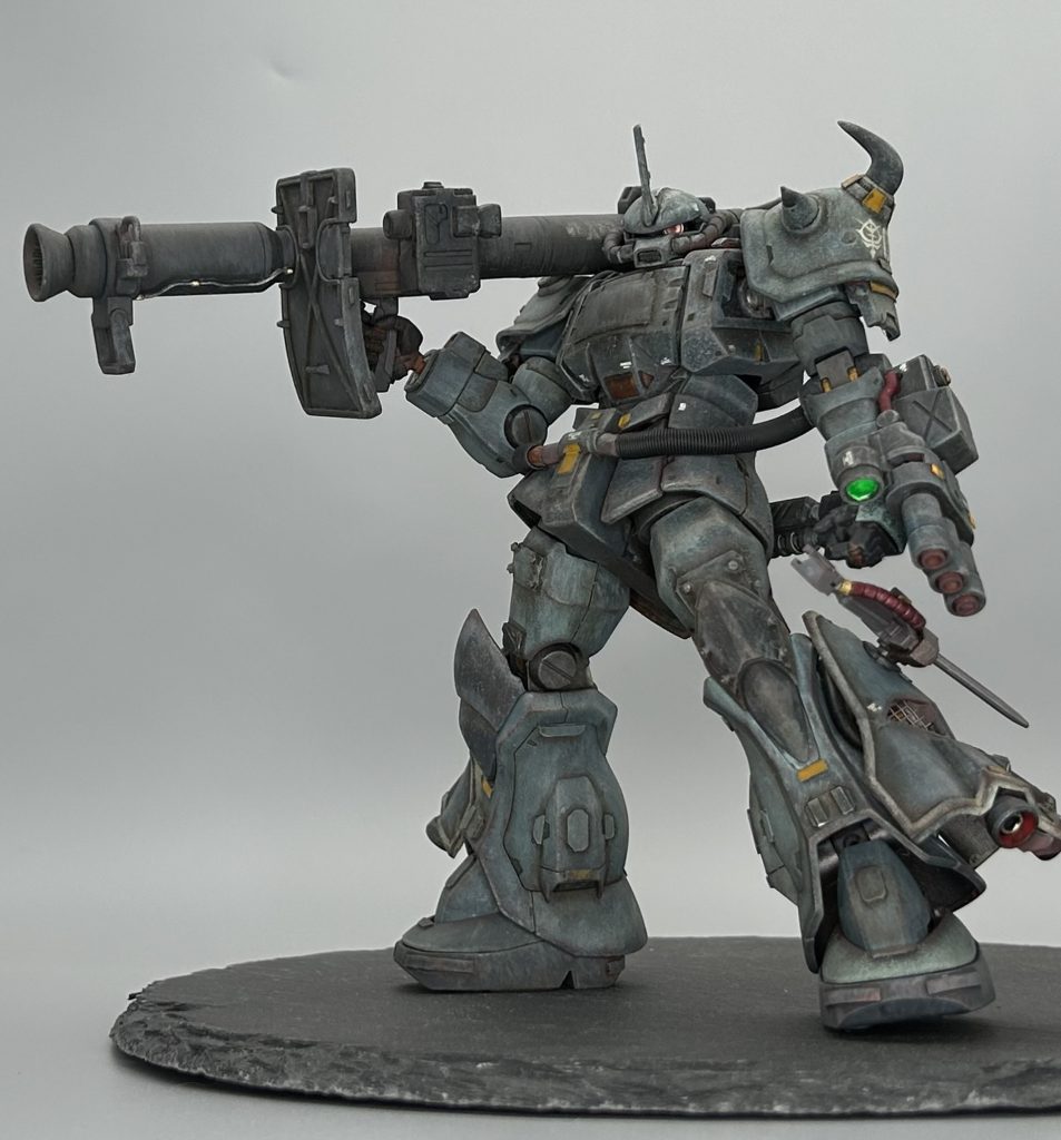 ガンダムベース限定ウェポンセットのラケーテンバズはやっぱりカッコいい🥳