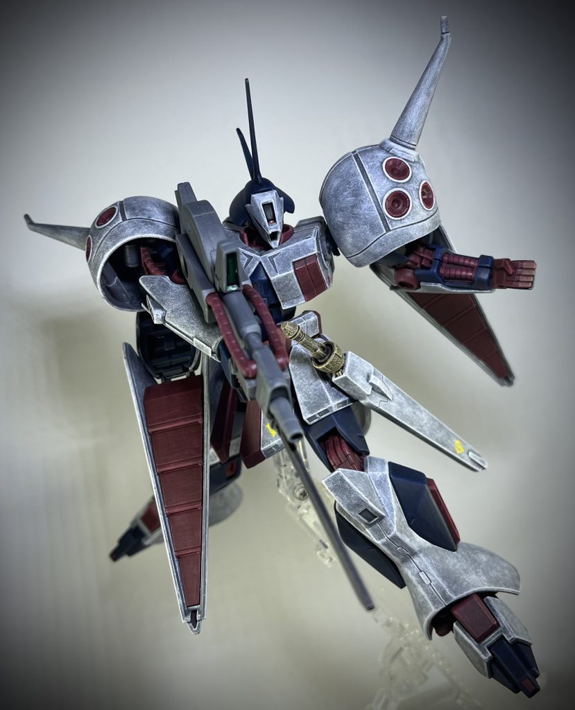 ビームライフルポーズ！