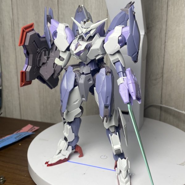 ガンダムヘッドの試作です。シェルユニットどこに仕込もうかな…（1枚目）