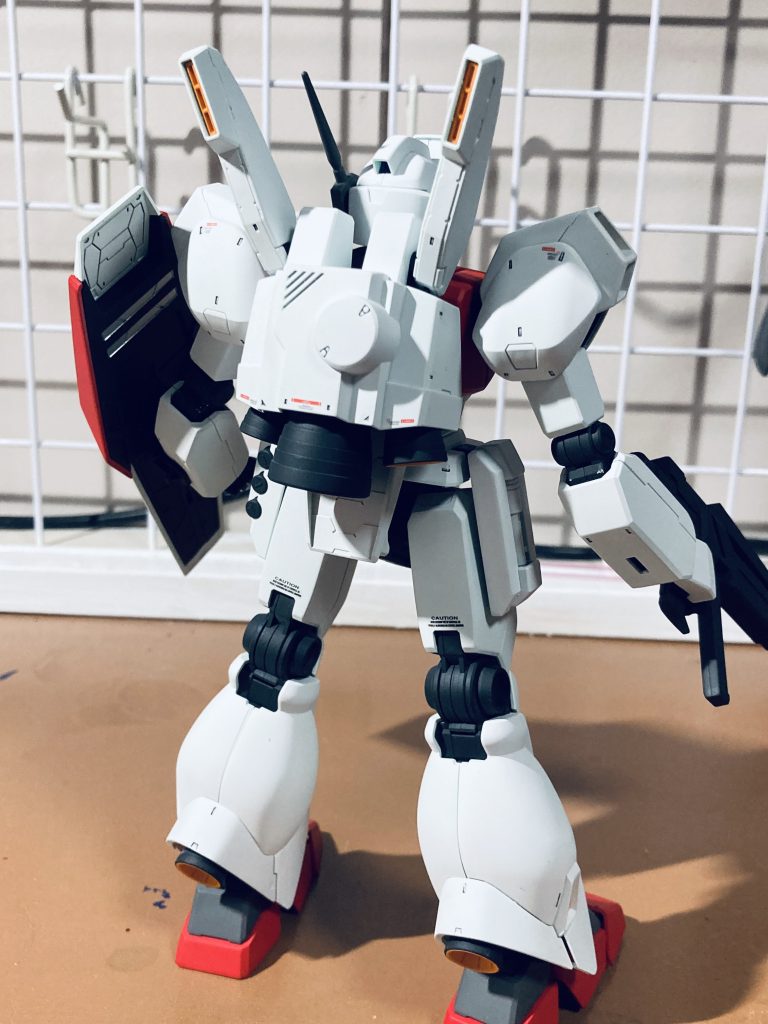 そして背面から