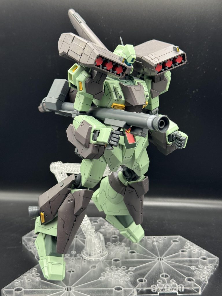 バズを構えて斜めから