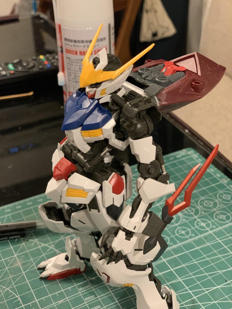 ミキシング内容メインにMGバルバトスとHG紅蓮聖天八極式その他、MGインパルスRGサザビーMGイージス