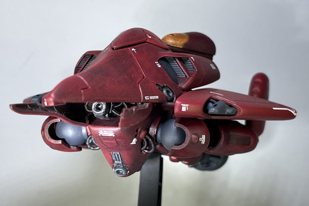 メガ粒子ショット‼️大型メガ粒子砲のモールドも周囲のスプリングも含め追加。