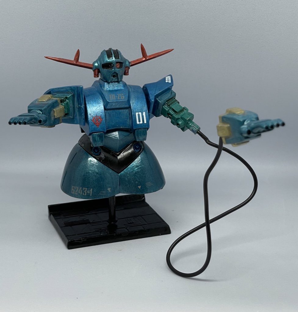 とりあえずケーブル繋げて腕を飛ばしてみる