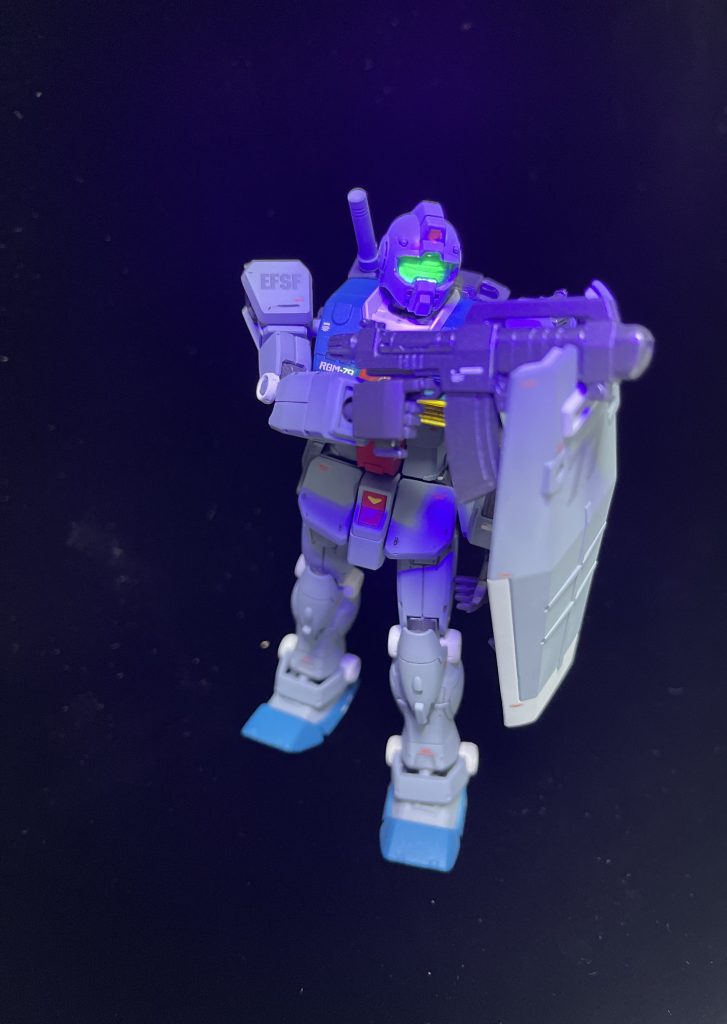 初のスジボリ、墨入れに挑戦！ジムスレッガー搭乗機–5枚目/制作者：aroymark2