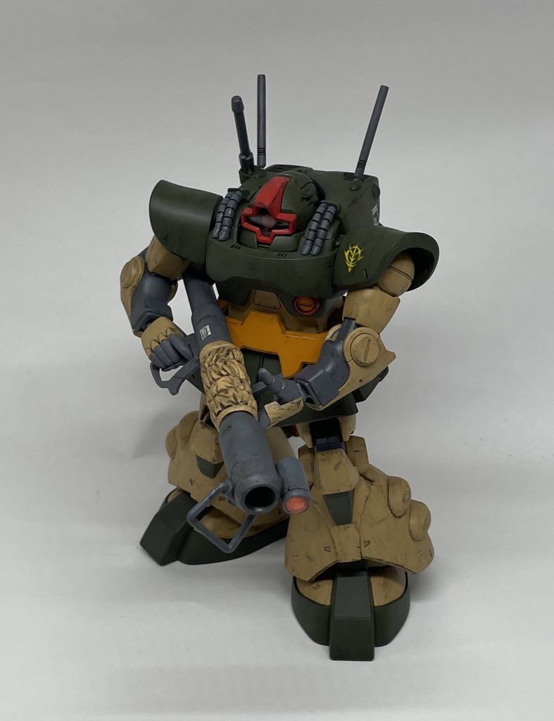 初のウェザリングでしたが、思った以上にいい感じに出来ました。