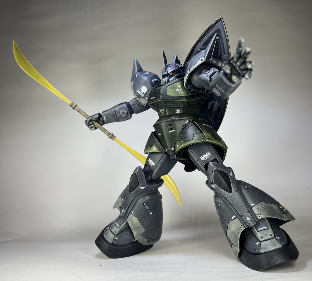 ビーム薙刀‼️サーベルでは無くて何故薙刀⁈いいえそれが最高なのです！！（自論）ジオンの兵器は世界イチィィィィィィ‼️